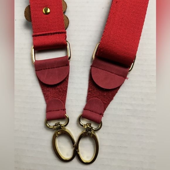 Replacement The Shoulder Bag Strap Red Multi Floral - Picture 6 of 8